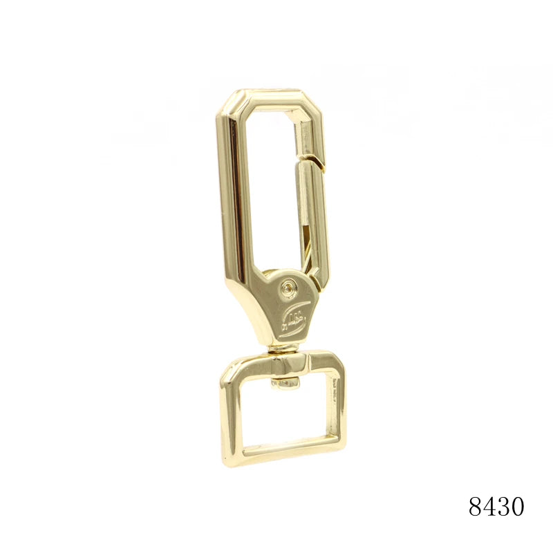 New Arrival Custom Logo Clasp High Quality Handbag Accessories Metal Snap Hook Swivel Clasp Hook