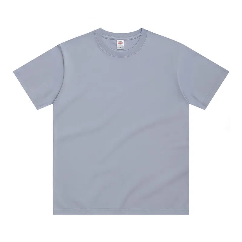 Unisex Oversized Drop Shoulder Loose 100% Cotton T-shirt Wholesale Custom Printed Blank Plain Heavy Weight Men's T-shirts