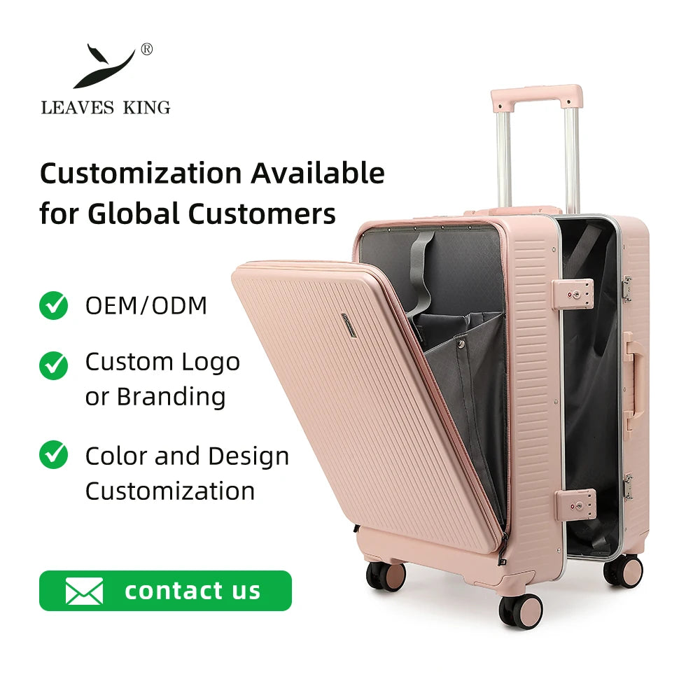 High End 18 20  PC Luggage Sets Hard Suitcase Luggage Travelling Bags Suitcase Sets Travel Suitcase