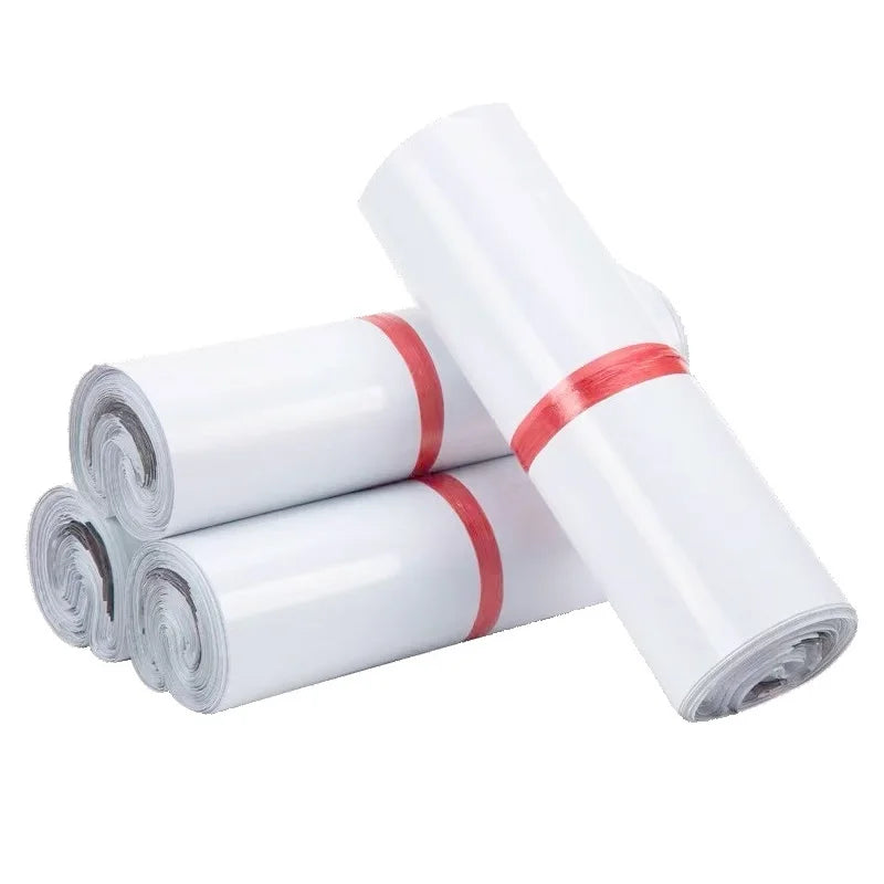 Extra Thick 100 Pcs 20*35cm for Poly Mailer Envelope 130 Micron Roll Pack Shipping Mailing Bag for Phone Case Consumer