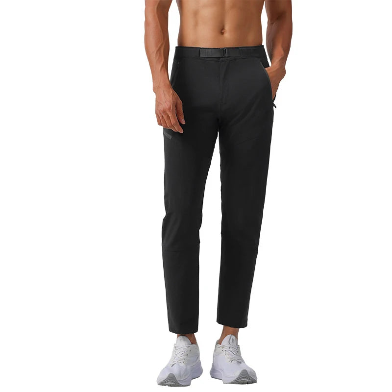 Men's New Outdoor Hiking Sports Pants Quick Dry Windproof Straight Casual Style for Adults Wear-Resistant and for Spring