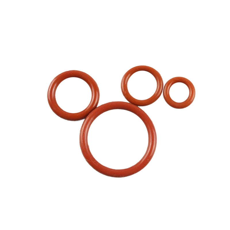 Brown O-shaped Silicone Rubber Seal 3-55CC Hydraulic Oil Seal for Oil Applications