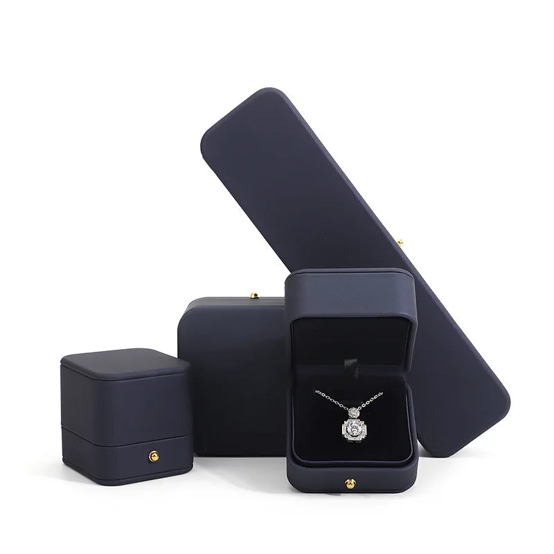 Custom Logo Luxury Velvet Jewelry Box Wholesale