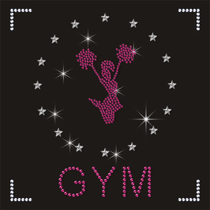 Rhinestone Transfers Clothing Decoration OEM ODM Bulk Export Business Factory Direct Global Sportswear Accessories