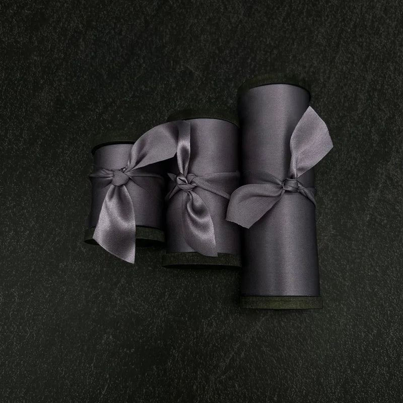 Cut Edge 2.5 Inches 100 Percent Mulberry Pure Silk Satin Ribbon for Wedding Decoration