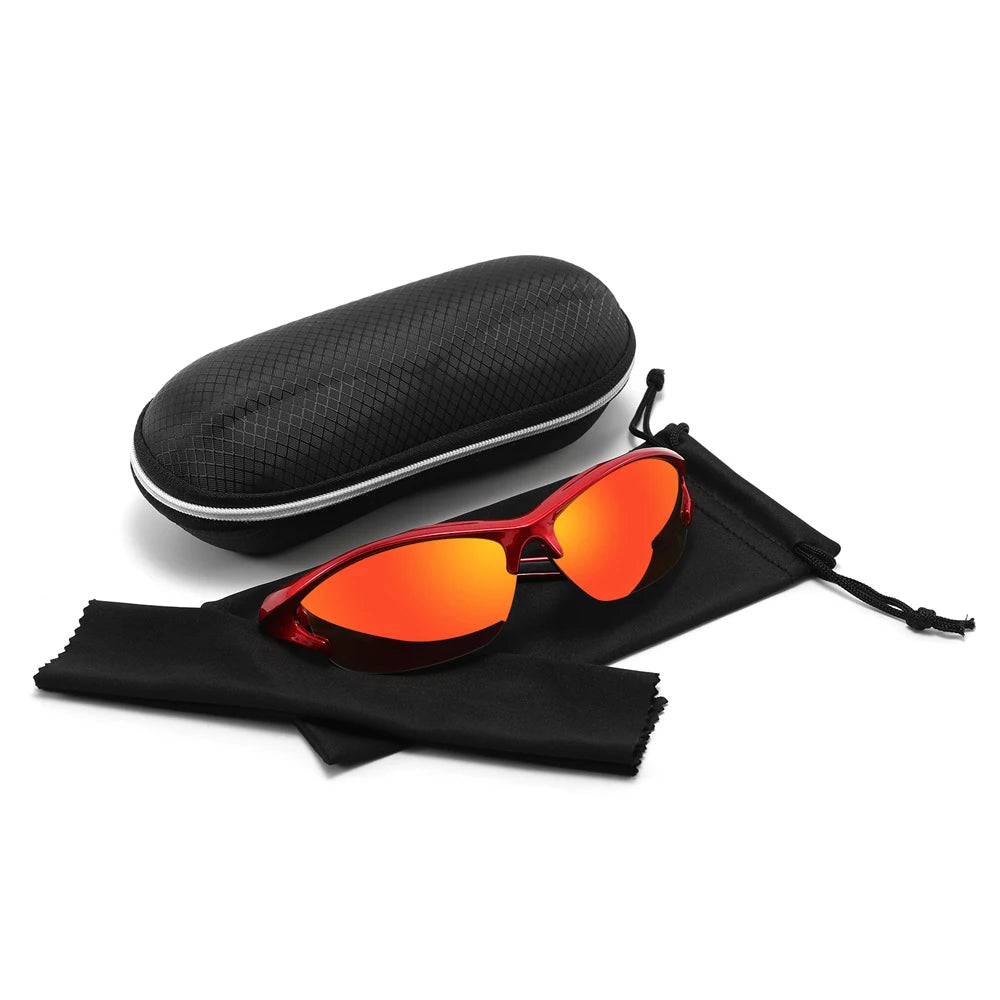 CONCHEN Fashionable Sports Sunglasses Good Quality Polarized Lenses Sun Glasses for Men Hot Selling Men's Sunglasses