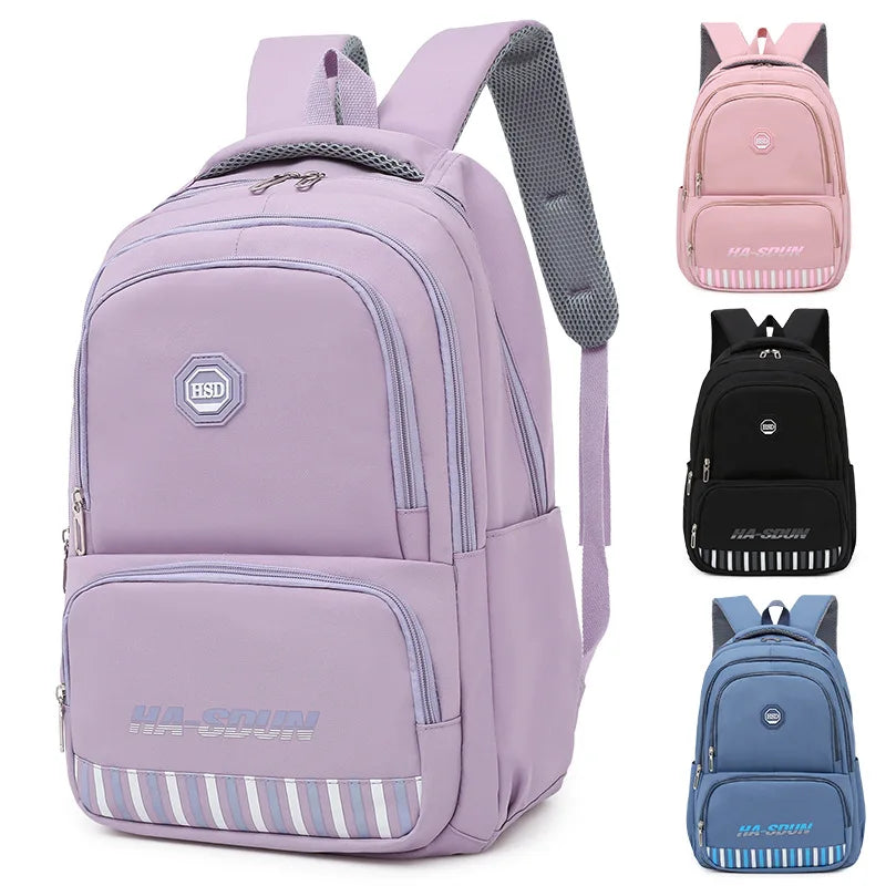Hot Sale Custom logo Kid School Bags Large Capacity Waterproof School Backpacks with Business Laptop Bags with Girl and Boy