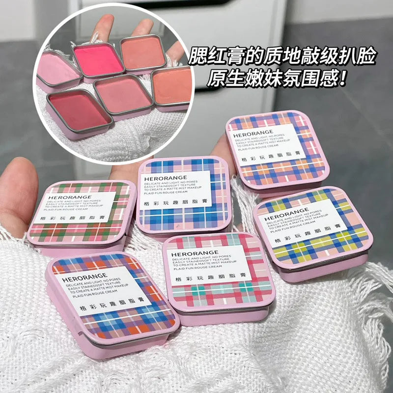 Makeup Box Facial Makeup Air Blush Rouge and Lasting Moisture Colors Stick Casual Set Box Lady's Face Beauty Makeup