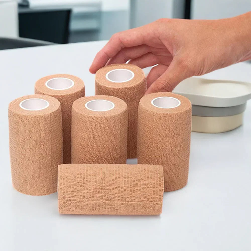 Manufacturer Directly Sale High Elastic Cohesive Bandage Colorful Elastic Bandage Manufacturers for Sports
