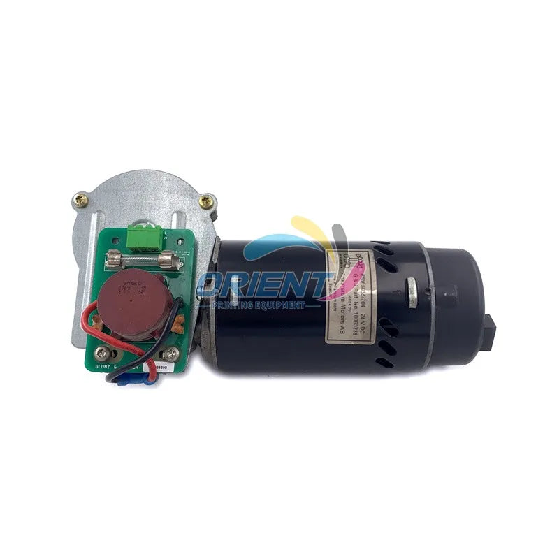 Original 10031609 Geared Motor 24VDC KSV 5035/704 10063238 Shaft Motor Brush Motor for Glunz & Jensen Processor Spare Parts