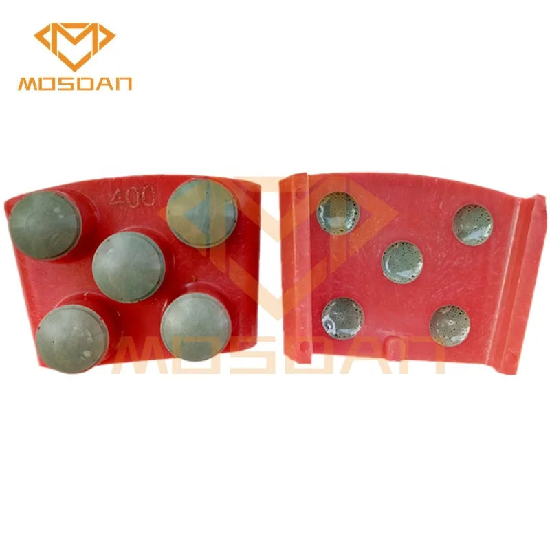 Ez Change 5 Dots Resin Bond Polishing Pucks for Concrete Floor