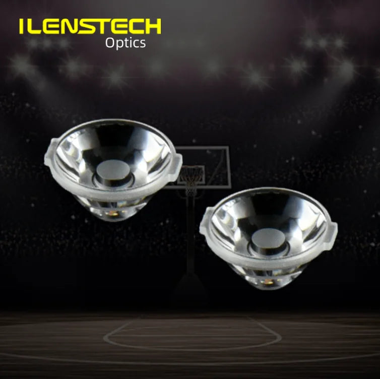 Ilenstech 13mm Mini Led Lens 10 Degree 3030 Optical Secondary Lens for Torch Light