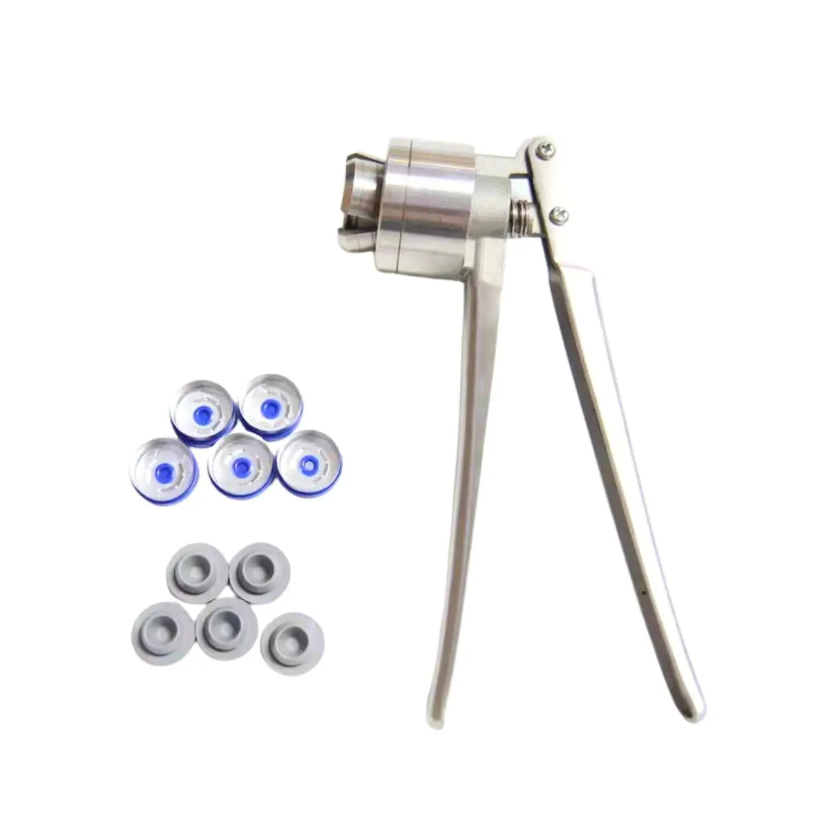 Hand Manual Glass Bottle Cap Seal 20mm Diameter 2ml 10ml Vial Glass Crimper