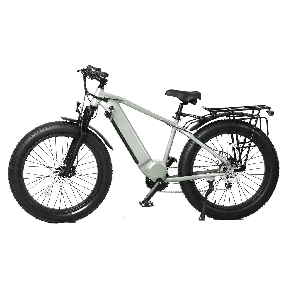 N/A Fast Delivery Frame Hidden Battery 48v 500w bbs 02 Mid Drive Motor Fat Tire Electric Hybrid City Bike Commute E Bicycle