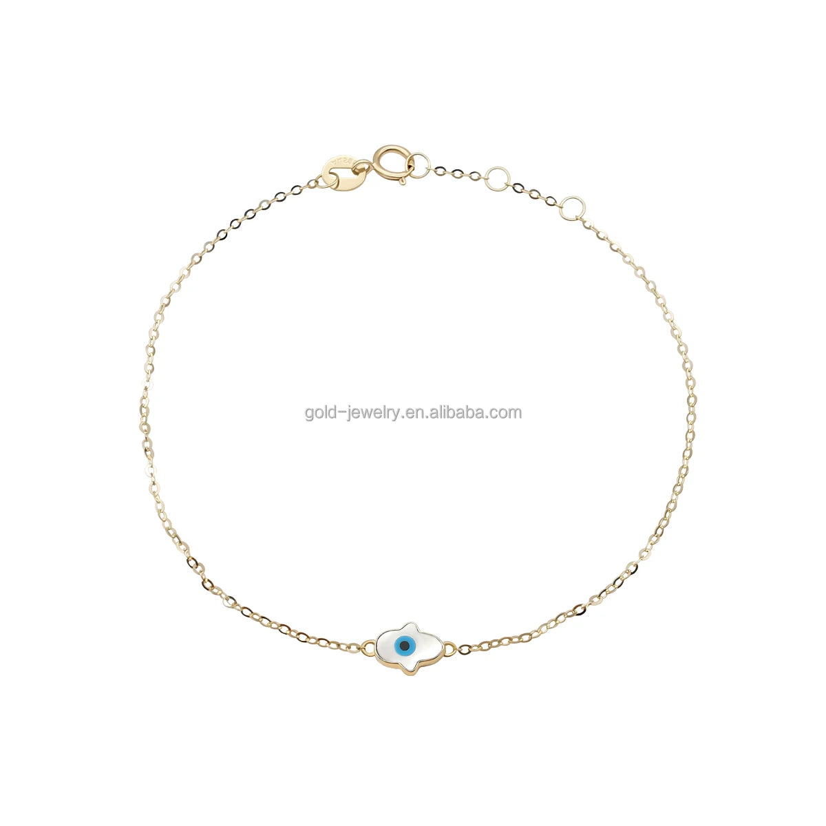 Pure Gold Jewelry 14K Solid Yellow Gold Bracelet Unique Classic Design Fine Jewelry Wholesale Hot Selling