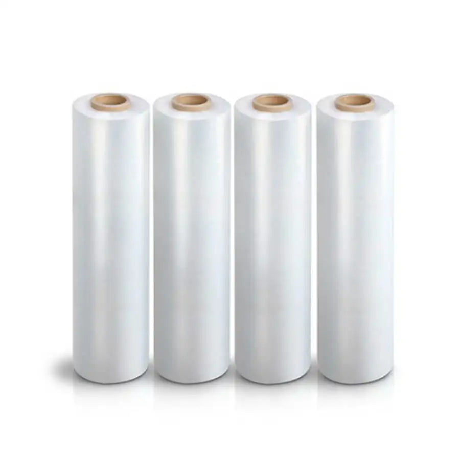 High Quality Hand Stretch Film Shrink Wrap Clear Plastic Transparent Lldpe Packaging Film Green Packing