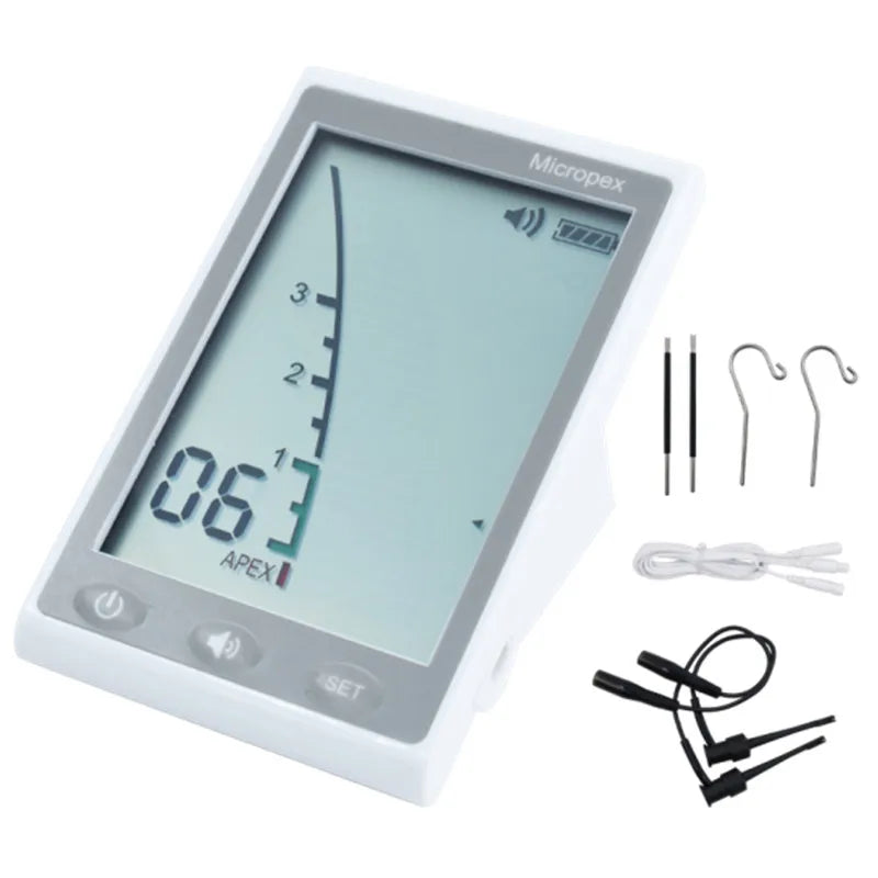 New in Big Screen Micropex Dental Root Apex Locator Suitable for a Variety of Complex Root Cannals Dental Instruments in Chin