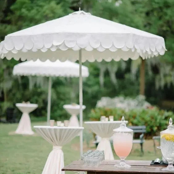 HOT SALE Parasol Outdoor Bali Pergola Shapes Umbrellas Classic Garden Fiberglass Reinforced 9-rib Frame Umbrella