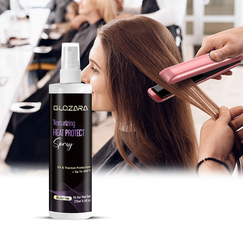 Daily Use Moisture Hair Styling Product Flat Iron Routine Heat Resistant protection Hair Mist Spray for Blow Drying