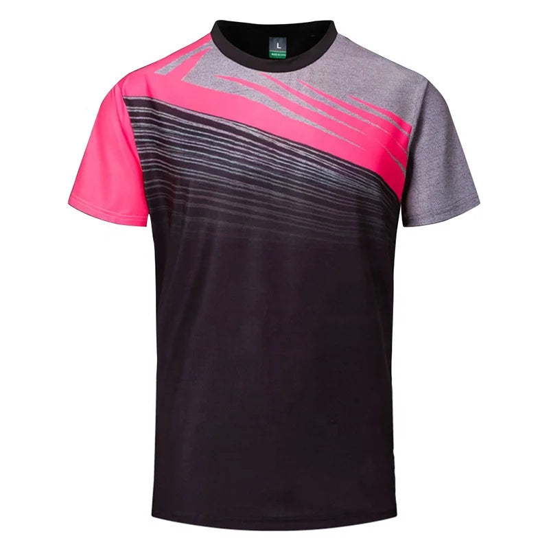 Sports T Shirts Men Designer T Shirts for Sublimation Printing Gym Clothing Print Custom Logo Fitted Polyester Tshirts Quick 