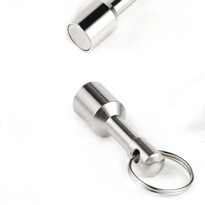 Magnetic Key Holder for Purse Rare Earth N52 Neodymium Key Chains Detachable Key Ring Quick Release Keychain