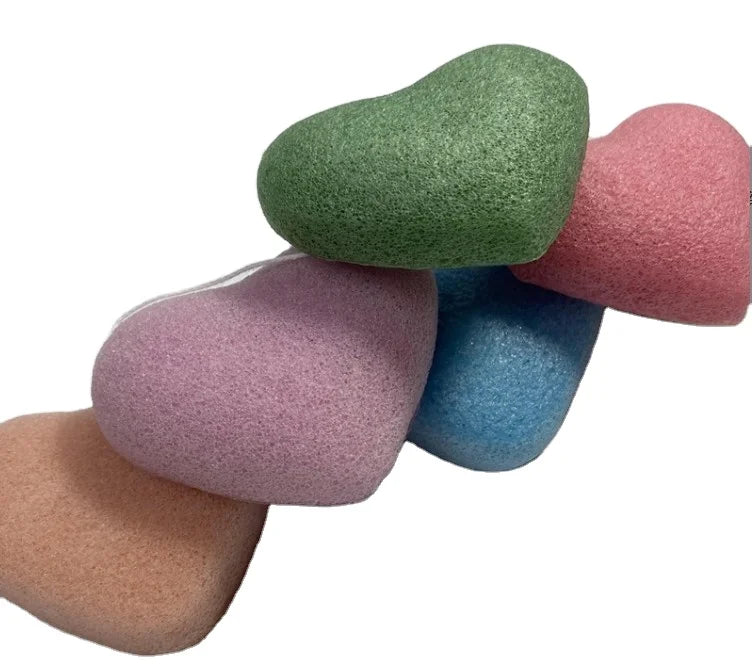 Face Wash Cleaning Sponge Esponja Makeup Konjac Ball Exfoliator Cleanse Natural Konjac Konnyaku Puff