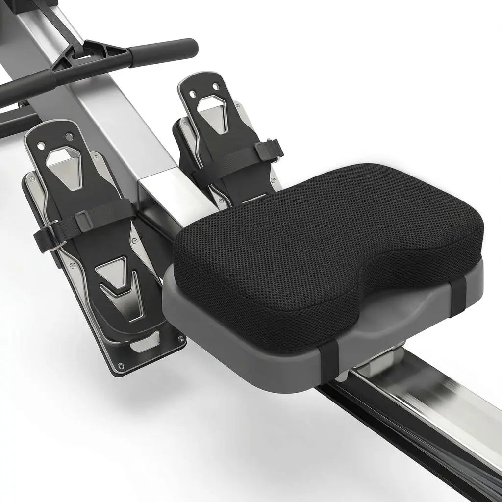 Rowing Machine Seat Pad Lat Pulldown Strength Training Equipment Rower Machine Seat Cushion Ergonomic Back Support Pillow