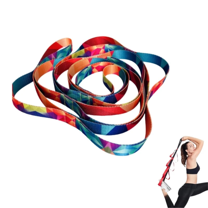Finny Strong Adjustable 10 Loops Stretch Climbing Strap Polyester Chain Sling Rope Durable Custom Color Guangdong Universal