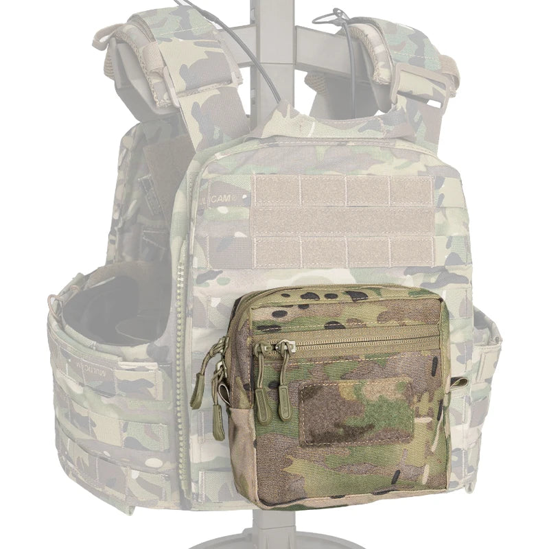 IDOGEAR SS MOLLE General Purpose Pouch 500D Nylon Utility EDC Pouch Storage Bag Tactical GP Pouch