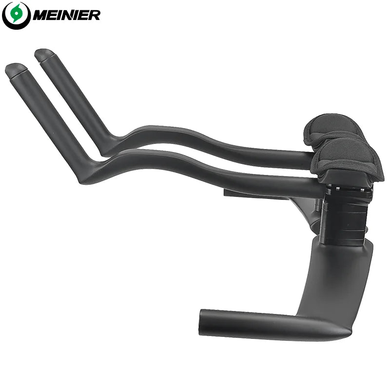 Factory Outlet TT Bar Carbon Fiber Internal Cable 0 Degree aero TT Handlebar Time Trial Handlebar Triathlon Bicycle Handlebar