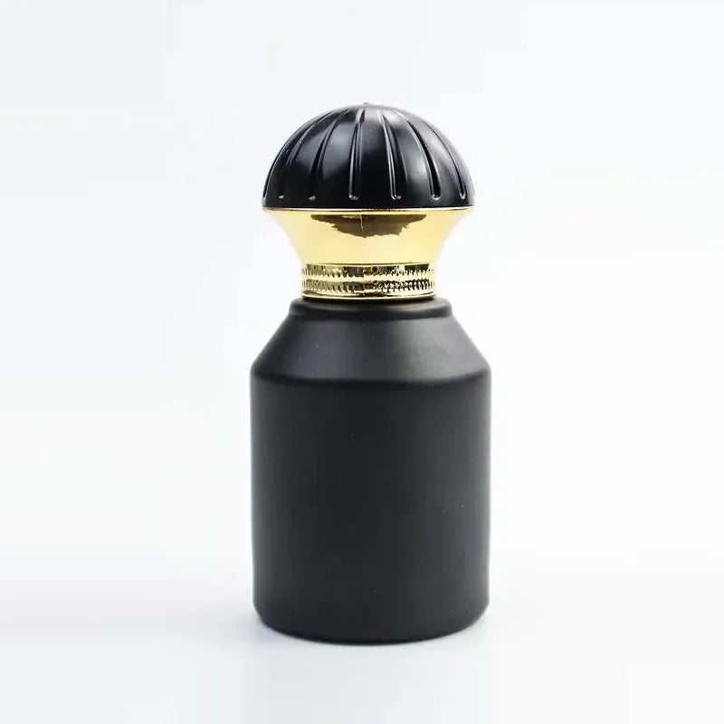 Luxury 30ml Colored Frosted Cylinder Glass Perfume Screw Cap High End Cosmetic Spray Bottle Screen Printed Logo Reed Diffuser