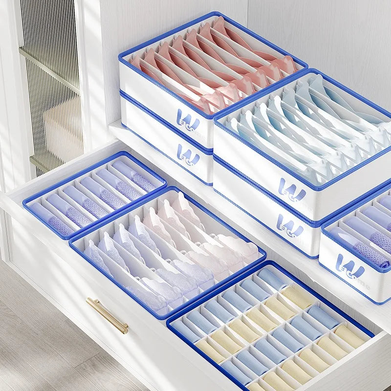 Drawer Organizers Divider Dust-Proof Moisture-Proof Foldable Eco-Friendly Lacquer Finish Industrial Nylon Storage Box Home