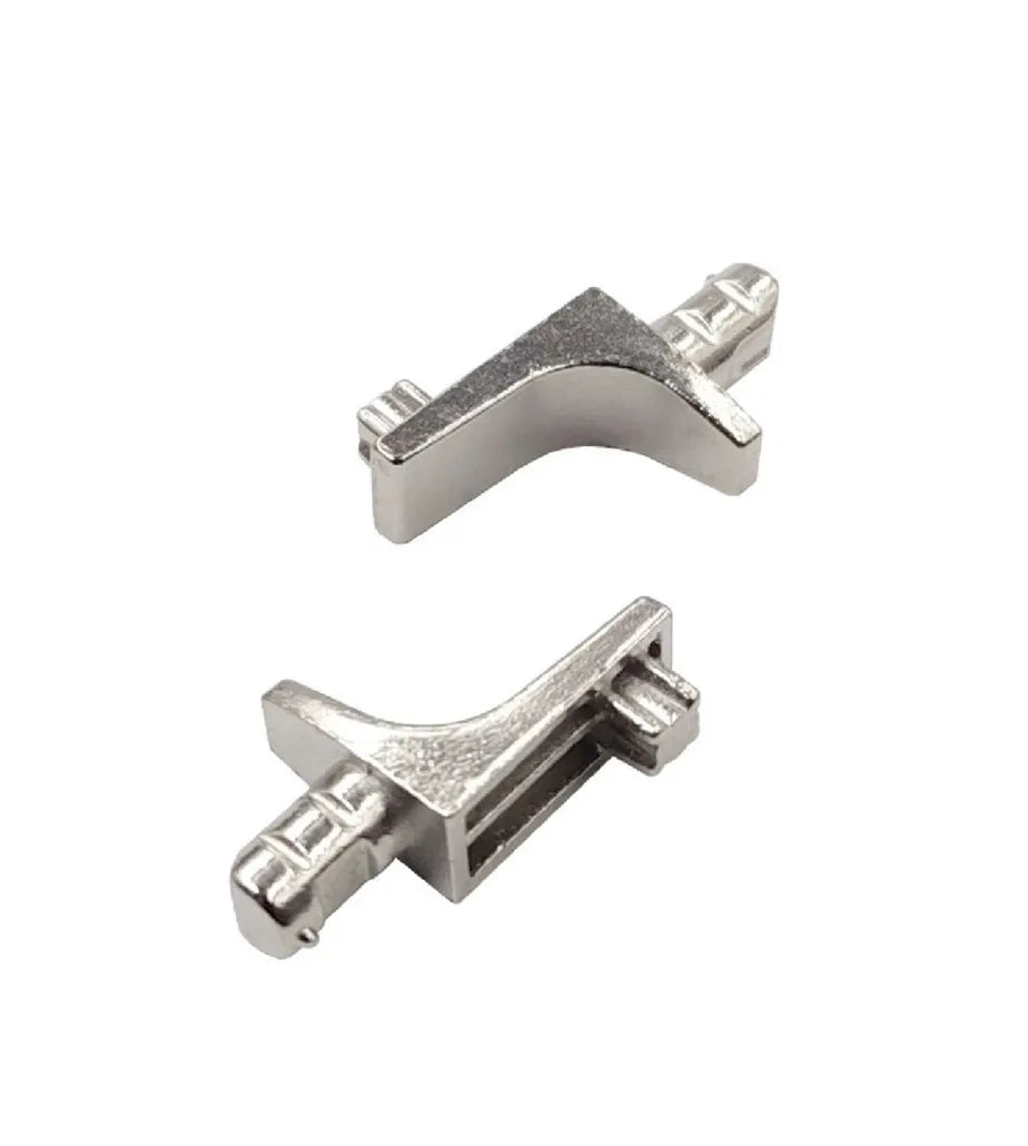 Manufacturers' Furniture Hardware Durable Zinc Alloy Plate Support for Furniture Partitions