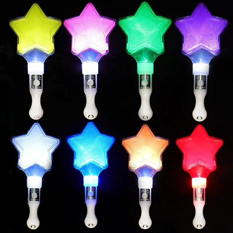Cheer Stick Concert Luminous Rod Party Atmosphere Props Children's Toys Glow in the Dark Wedding Party Supplies Glow Sticks