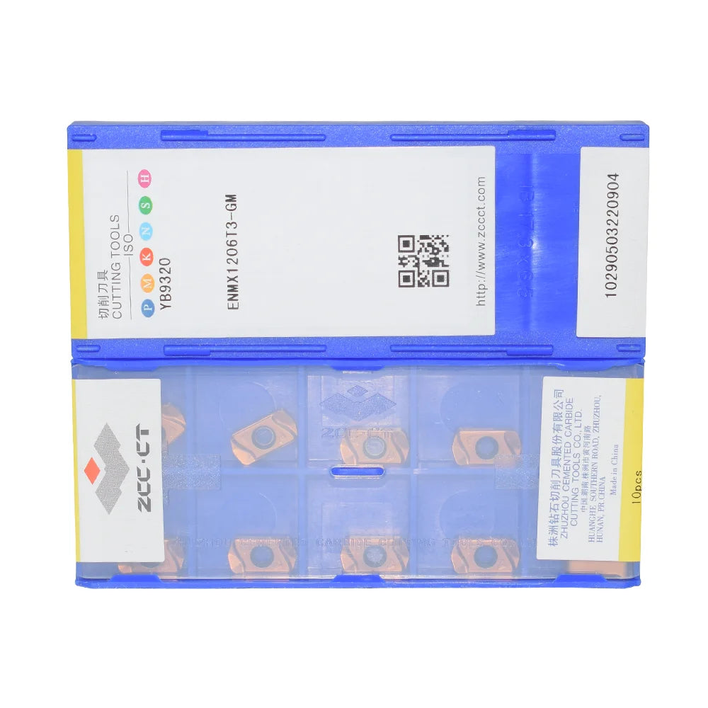 ENMX1206T3-GM Enmx1206t3 Yb9320 P20M P20T Carbide Inserts Milling Cutter  Equivalent Product ZCC CT  Milling Tools