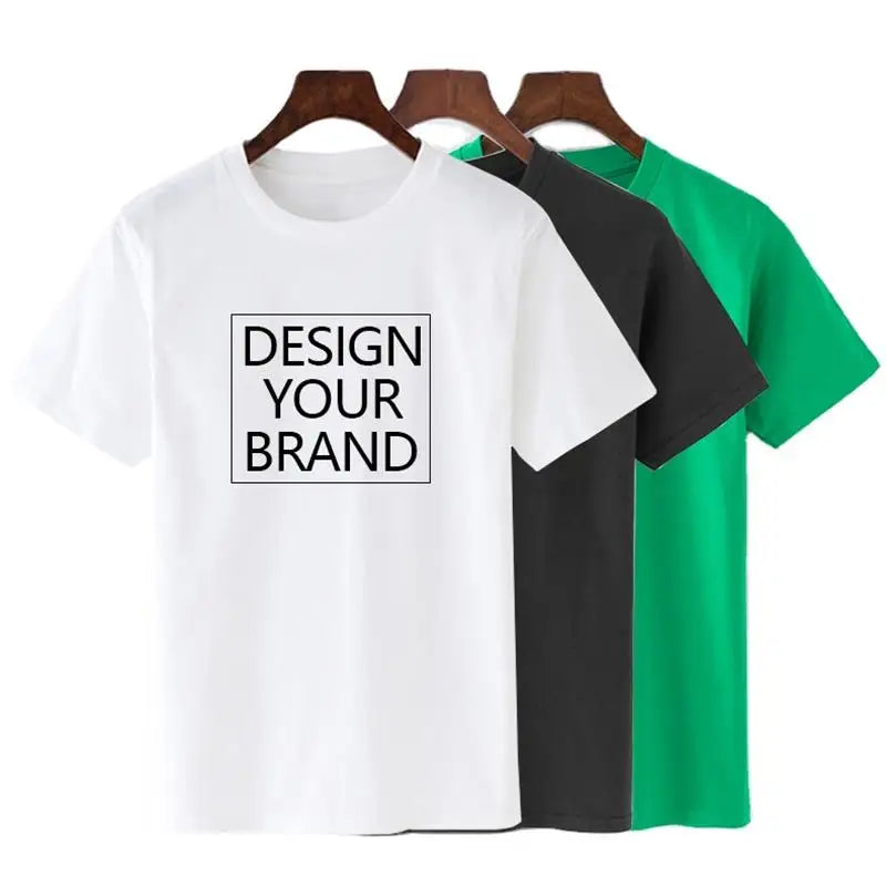 180g 7900 High Quality t Shirts Custom Printing Bulk Men T-shirt Plain Blank Tshirt Printed logo t Shirt