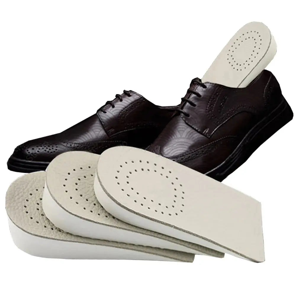 Half Breathable Memory Foam Invisible Height Increase Insoles EVA Material Inserts for Elevator Shoes Heel Lifts Shoe Pad
