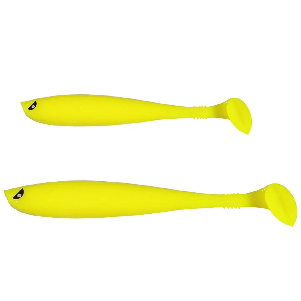 Wholesale SO133/SO134 9cm/4.1g 11cm/8.3g 6pcs/bag Artificial Soft Baits Shad Fishing Lures with T Tail