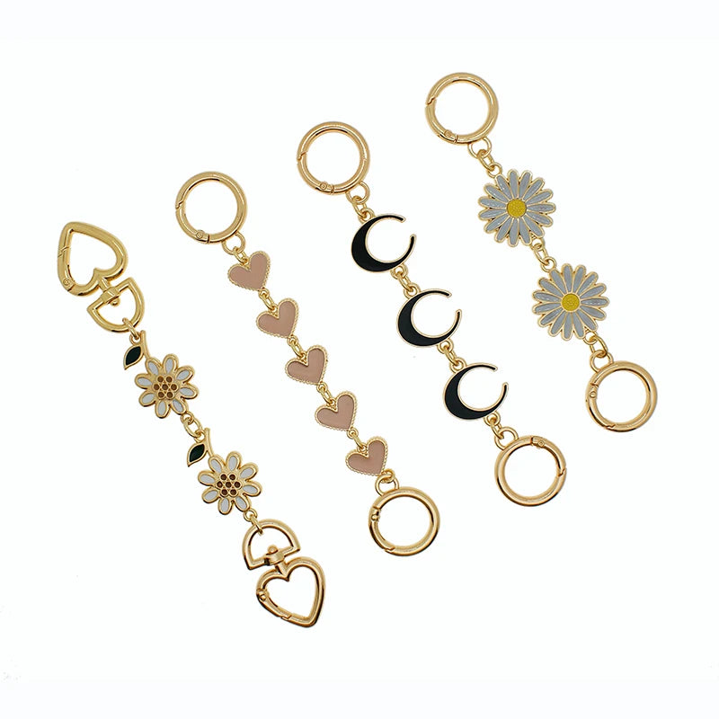 New in 2024 Wholesale Customization Hanging Chain Extended Chain Zinc Alloy Girlish Style Korean Version Decoration DIY