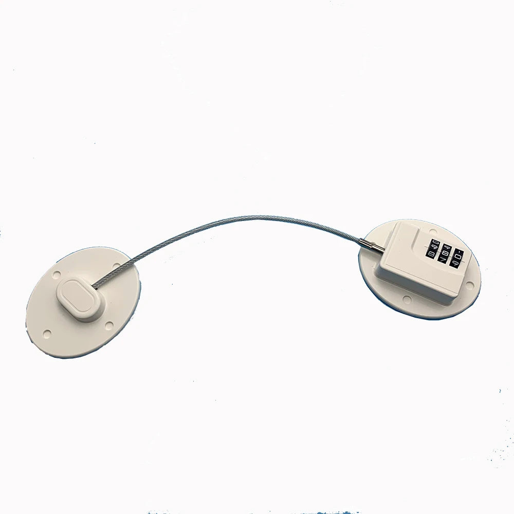 Window Safety Locks Self Adhesive Baby Window Restrictors for No Drilling Window Locks Child Safety Cable Lock