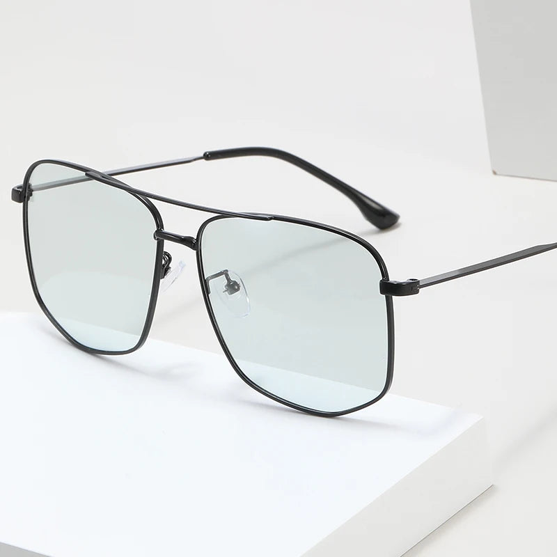 XH8538 Luxury Metal Frame Photochromic Polarized Sunglasses Optical Glasses Frame CE Standard Good Quality Wholesale Glass Fr