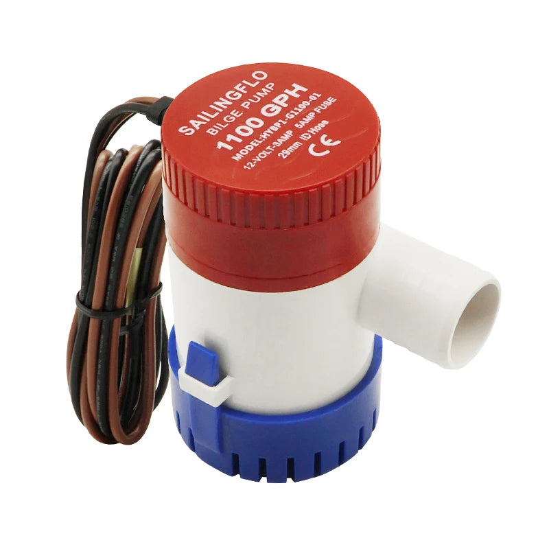 SAILINGFLO 12V DC 1100GPH Non-automatic Marine Bilge Pump for Sale
