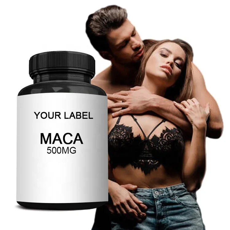 Factory OEM/ODM 500mg Organic Maca Capsules Maca Root Capsules Black Maca Extract Capsules