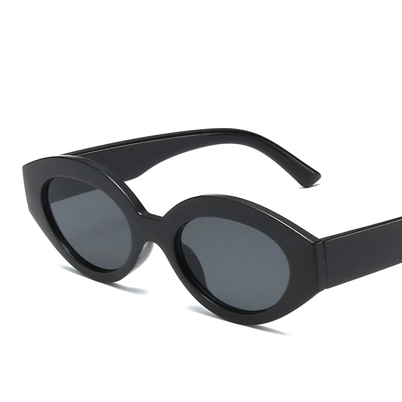 2026 Fashion Wholesale Branded Sunglasses Custom Logo Glasses Cat Eye Circle Glasses Sunglasses