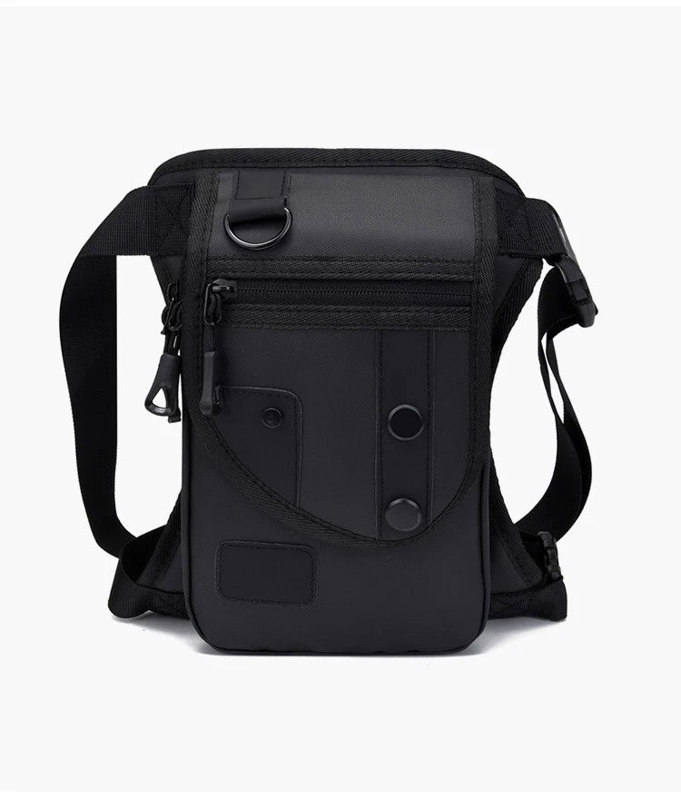 Kunhao Tactical Waterproof Nylon/Canvas/Polyester Zipper Hasp Closure Unisex Geometric Pattern Drop Leg Bag Fanny Pack Waist 