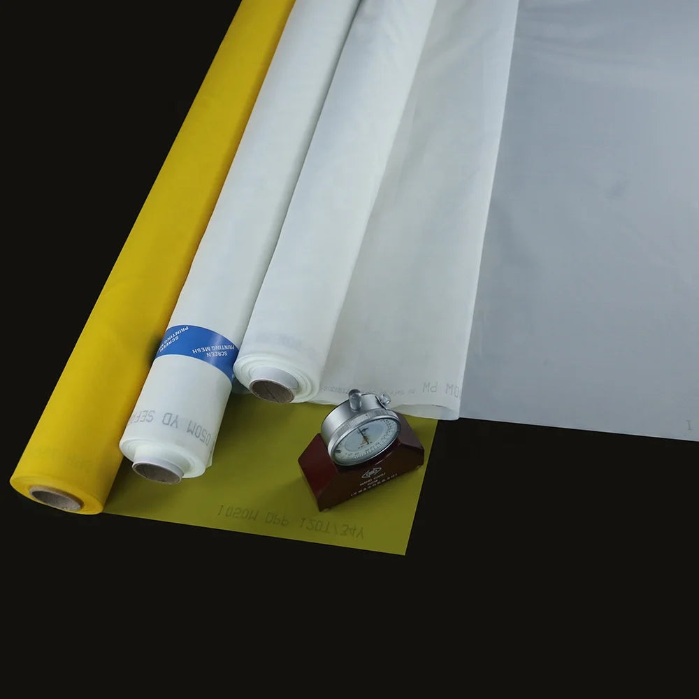 Roll Screen Printing Mesh Silk Fabric 200mesh 230mesh 255mesh for Screen Printing Frames