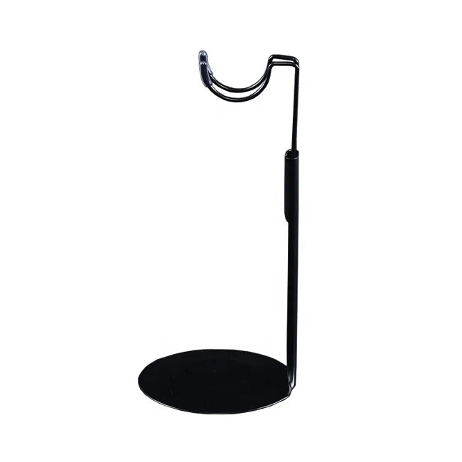 Modern Portable Desktop Metal Powder Coated Doll Support Stand with Adjustable Height for Eco-Friendly Detachable Figure Disp