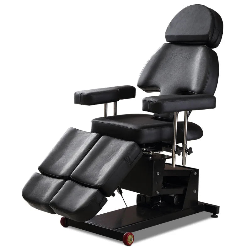 Tattoo Bed Adjustable Electric Lifting SPA Therapy Tattoo Beauty Salon Massage Table Bed Studio Saloon Chairs
