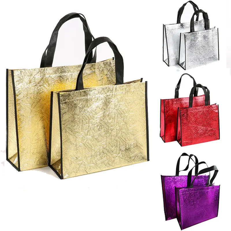 Wholesale Custom Personalized Non-Woven Shopping Tote Bags Reusable Cloth with Logo for Promotional Purposes
