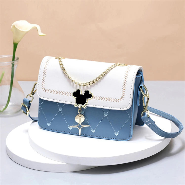 Wholesale Classic Pu Leather Single Shoulder Bag for Women Handmade Fashionable Sling Style Leisure Daily Use
